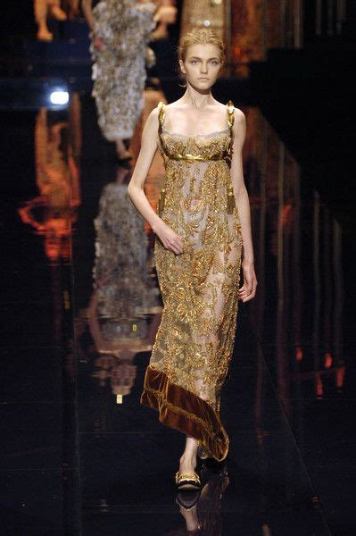 dolce gabbana empire waist dress 2006|dolce and gabbana runway.